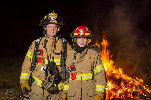 Station 52 Fire Training - Father & Daughter - 12/05/2013